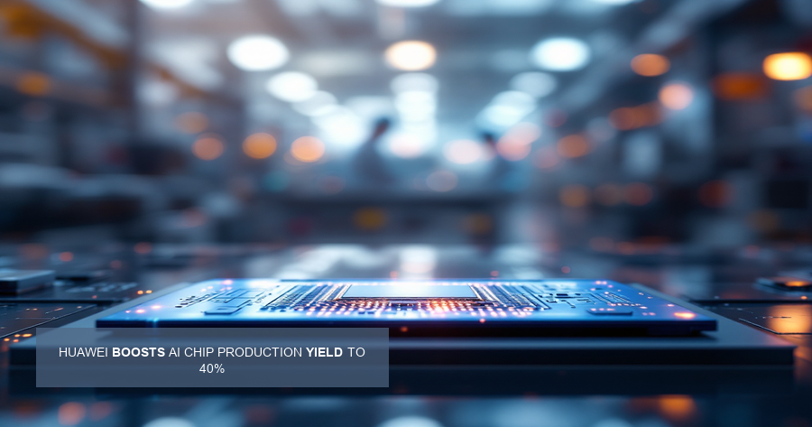Article - Huawei Doubles AI Chip Production Yield