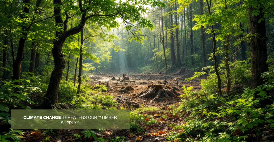 Is climate change threatening global timber supply 